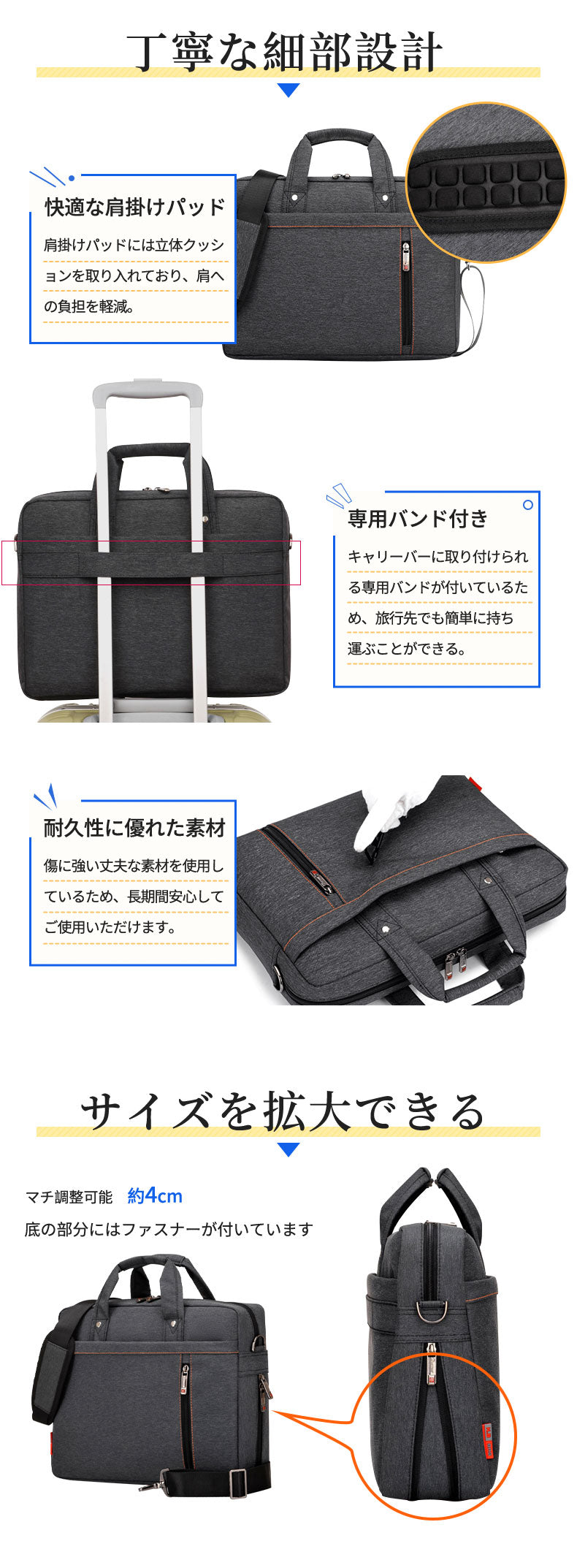 パソコンバッグ ノートパソコンバッグ PCバッグ PCケース パソコンケース PC収納 ビジネスバッグ ショルダーバッグ 手提げ 肩掛け レディース メンズ 軽量 軽い 大容量 撥水 保護 おしゃれ 出張 持ち運び カバン バッグ 2WAY
