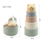 スタッキングカップ stacking cups toy 赤ちゃん ベビー おもちゃ 6ヶ月 0歳 1歳 2歳 3歳 知育玩具 キッズ 積み木 つみき 出産祝い ギフト 誕生日 プレゼント 男の子 女の子 プラスチック製 スタッキングトイ