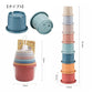 スタッキングカップ stacking cups toy 赤ちゃん ベビー おもちゃ 6ヶ月 0歳 1歳 2歳 3歳 知育玩具 キッズ 積み木 つみき 出産祝い ギフト 誕生日 プレゼント 男の子 女の子 プラスチック製 スタッキングトイ