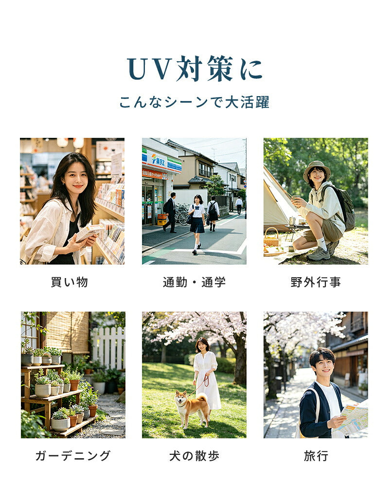 帽子 レディース つば広 大きいサイズ UVカット 遮光100% 完全遮光 日よけ 小顔効果 冷感素材 折りたたみ かぶる日傘 自転車 春 夏 涼しい 熱中症対策