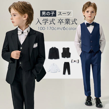 フォーマル スーツ 男の子 キッズ スーツ 入学式 子供スーツ 発表会 入園式 こども 子供服 フォーマルスーツ キッズスーツ kidsuit-003