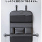 シートバックポケット 車内 テーブル付き 車用収納ポケット 車 シートポケット 後部座席 車内収納 小物入れ 折りたたcarbag-001