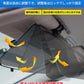 サンシェード バイザー サンバイザー 車 遮光 断熱 S/M/L 車用カバー 自動車用品 UVカット UVバイザー 逆光 紫外線対策 サングラス不要 車載用 カー 日よけ 車 スライド式 シェード 太陽 軽自動車 中型車 大型車クリップ式 垂れない 挟む カーサンバイザー ワイドバイザー