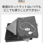 ミニ デスク下 ホットマット 一人用  折りたたみ 足元 足温器 省エネ USB 水洗いOK 椅子 電気ひざ掛け ホットテーブルマット 洗える 電気ホットカーペcarpet-001