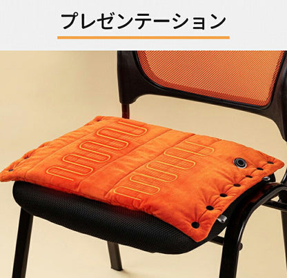 ミニ デスク下 ホットマット 一人用  折りたたみ 足元 足温器 省エネ USB 水洗いOK 椅子 電気ひざ掛け ホットテーブルマット 洗える 電気ホットカーペット 電気あんか 3段階温度調節 速暖 床暖房 温熱シート 電気ミニマット 冷え性対策 自宅やオフィス
