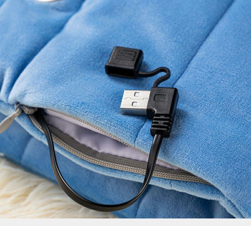 ミニ デスク下 ホットマット 一人用  折りたたみ 足元 足温器 省エネ USB 水洗いOK 椅子 電気ひざ掛け ホットテーブルマット 洗える 電気ホットカーペcarpet-001