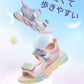 【可愛らしいグラデカラー】サンダル  キッズ スポーツサンダル 女の子 ガールズ 韓国風 キッズ ジュニア 子供 子ども 子ども靴 スポサン 軽量 かわいい おしゃれ トレンド グラデーション グリッター アウトドア 海 プール 夏