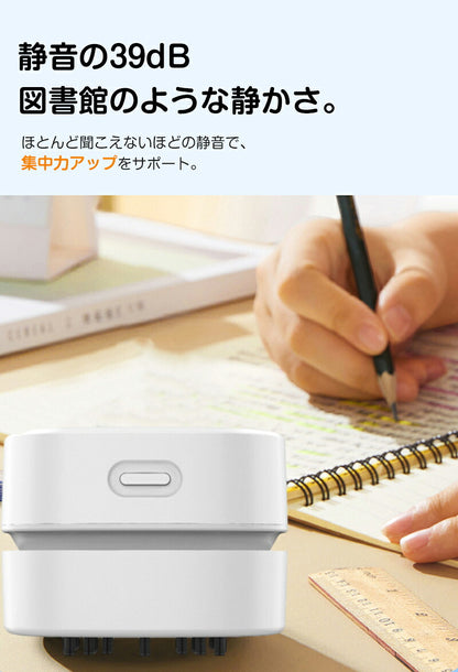 卓上クリーナー 充電式 ミニクリーナー 子供 USB 乾電池式 掃除機 ミニ掃除機 消しゴムかす クリーナー デスククリーナー 軽量 コンパクト 吸引力 掃除 静音 コードレス 小学生 キーボード 机 整理整頓 宿題 課題 プレゼント リボーン 消しゴム