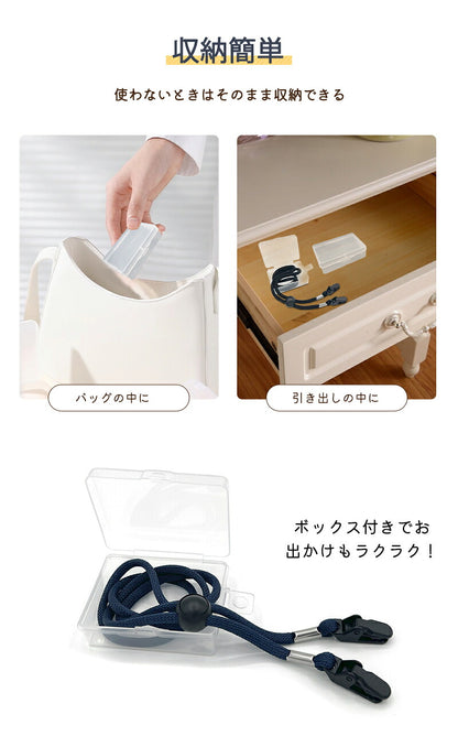 帽子クリップ あご紐 あごひも 風 ハット用クリップ  2個セット 飛び防止 帽子ストッパー 帽子キーパー ハットキーパー シンプル マスクストラップ ユニセックス ストラップ 防風 強風 自転車 落下防止 帽子止め 紐 ストラップ 帽子留め クリップ アウトドア