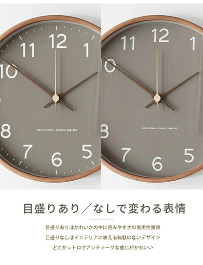 壁掛け時計 電波時計 掛け時計 木製時計 時計 壁掛け 壁掛 掛時計 電波 音がしない 静音 北欧 木製 アンティーク クロック ウォールクロック 電波掛時計 プライウッド 木目調 かわいい おしゃれ 無音 シンプル モダン クロック 上品 寝室 リビング ダイニング