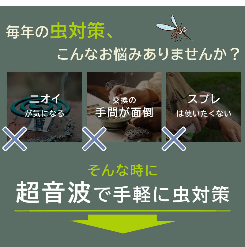 超音波駆蚊器 害虫駆除器 虫除け 蚊取り器 蚊よけ器 超音波 コンセント式 LEDライト付き 薬剤不使用 安心安全 静音 省エネ設計 コンパクト 小型 ネズミ 蚊 ゴキブリ 害虫対策 蚊駆除 室内 寝室 玄関 キッチン ダイニング オフィス 自宅 倉庫 春 夏 梅雨