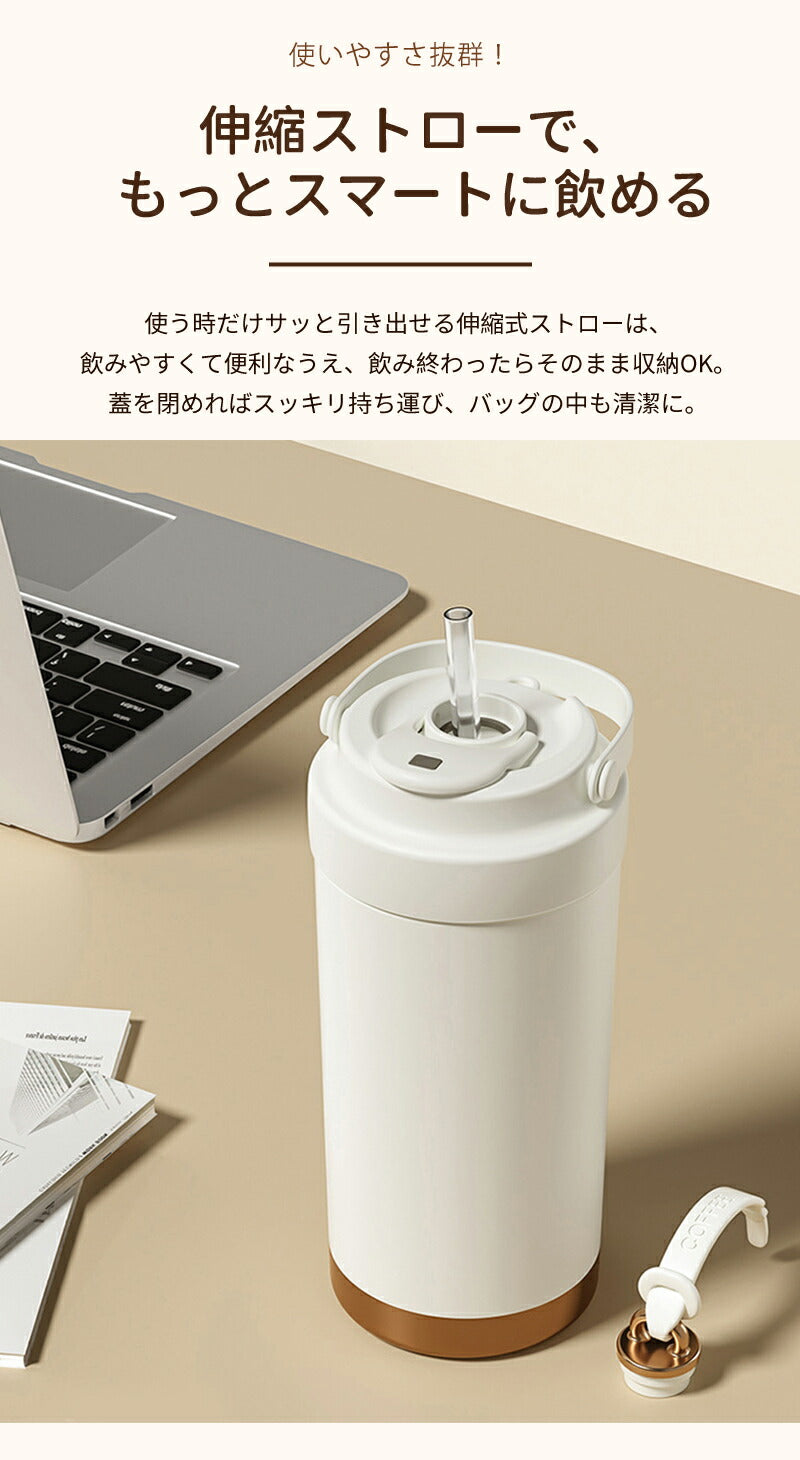 ＼クーポンで2,490円／セラミックタンブラー　タンブラー 500ML 保冷・保温　二重構造 保温携帯コーヒーカップ おしゃれ 溢れにくい 魔法瓶 保冷 耐熱 cup_01