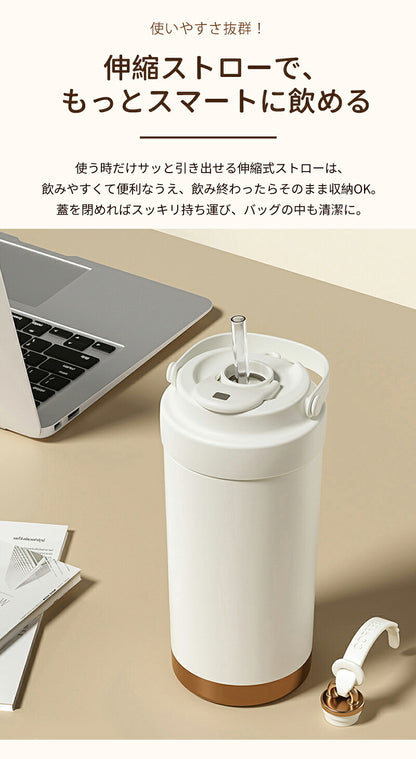 セラミックタンブラー　タンブラー 500ML 保冷・保温　二重構造 保温携帯コーヒーカップ おしゃれ 溢れにくい 魔法瓶 保冷 耐熱 蓋付き 直接ドリップ ブラック 3Way 真空断熱 セラミック・コーティング　316セラミック トラベルカップ 軽量 持ち運び