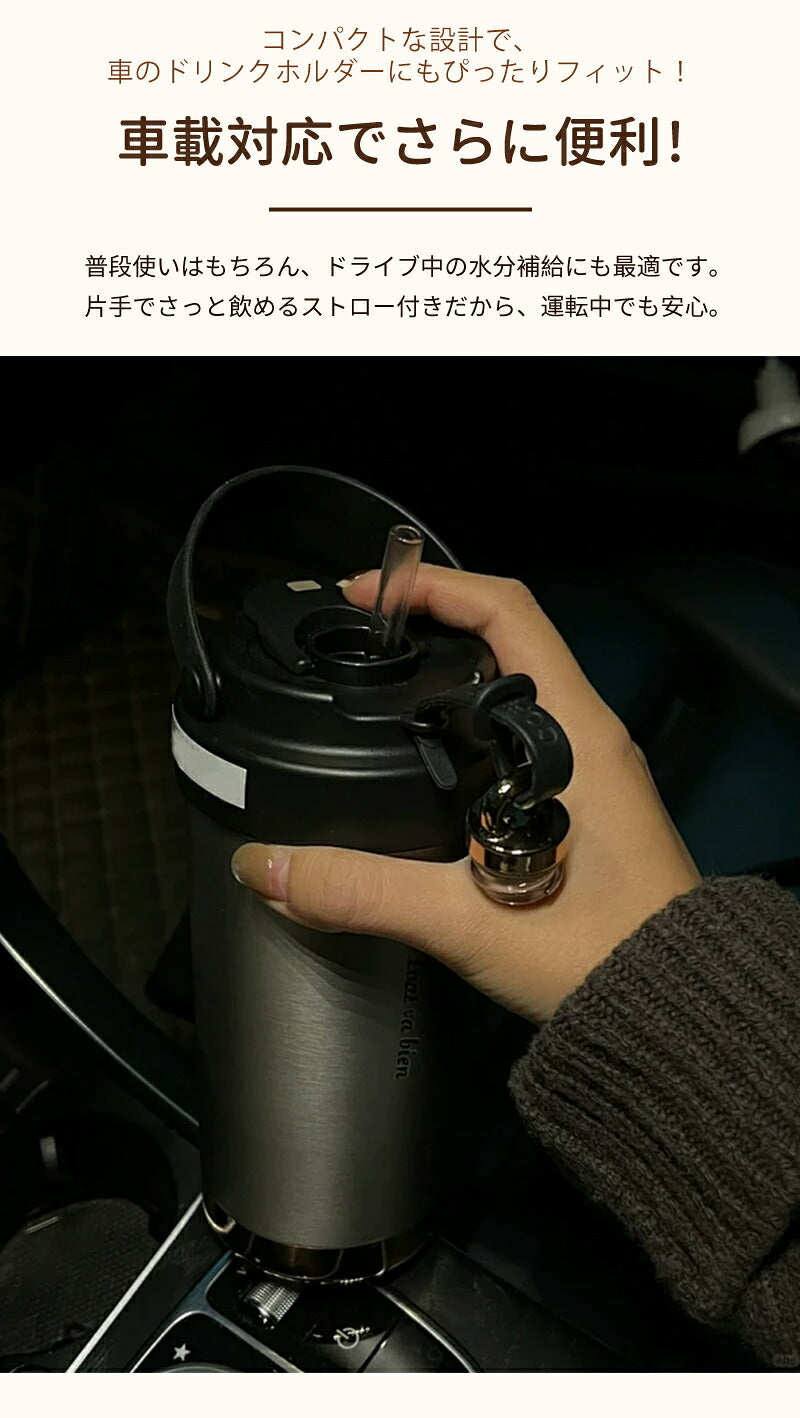 セラミックタンブラー　タンブラー 500ML 保冷・保温　二重構造 保温携帯コーヒーカップ おしゃれ 溢れにくい 魔法瓶 保冷 耐熱 蓋付き 直接ドリップ ブラック 3Way 真空断熱 セラミック・コーティング　316セラミック トラベルカップ 軽量 持ち運び