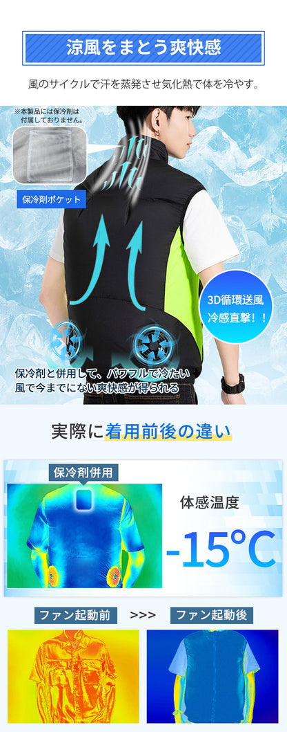 空調ベスト フルセット 空調ウェア 長袖 空調作業服 長袖空調 作業 服 20000mAhバッテリー モバイルバッテリー付き ファンベスト 空調扇風服 3段階強風 36h連続送風 エアコン服 UVカット UPF 50+ 建設作業 アウトドア 父の日
