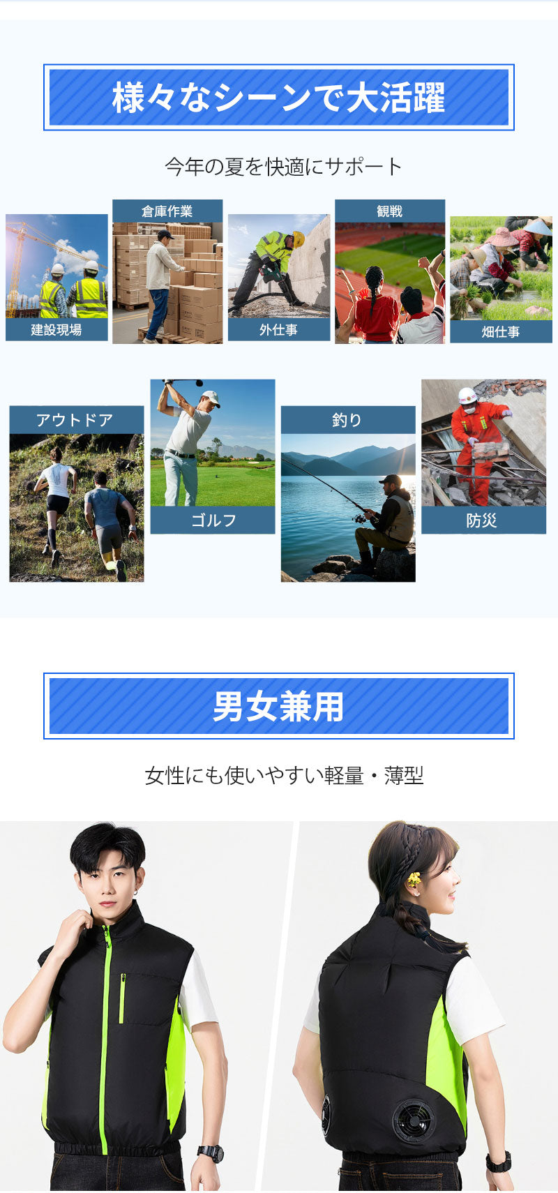 空調ベスト フルセット 空調ウェア 長袖 空調作業服 長袖空調 作業 服 20000mAhバッテリー モバイルバッテリー付き ファンベスト 空調扇風服 3段階強風 36h連続送風 エアコン服 UVカット UPF 50+ 建設作業 アウトドア 父の日