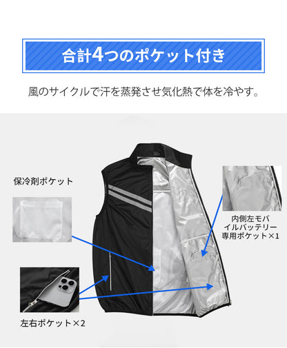 空調ベスト フルセット 空調ウェア 長袖 空調作業服 長袖空調 作業 服 20000mAhバッテリー モバイルバッテリー付き ファンベスト 空調扇風服 3段階強風 36h連続送風 エアコン服 UVカット UPF 50+ 建設作業 アウトドア 父の日