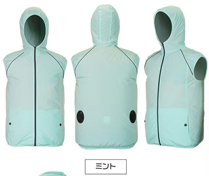 空調ウェア 冷却服 男女兼用 大きいサイズ ベスト バッテリー付き 送風ベスト ジレ スポーツ 大風量 薄型 メンズ レディース 夏 ゴルフ アウトドア 熱中症対策 UVカット 通気性 釣り 冷却 涼しい 空調ウエア USB 空調ベスト 軽量 S-5XL