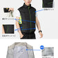 空調ベスト フルセット 空調ウェア 長袖 空調作業服 長袖空調 作業 服 20000mAhバッテリー モバイルバッテリー付き ファンベスト 空調扇風服 3段階強風 36h連続送風 エアコン服 UVカット UPF 50+ 建設作業 アウトドア 父の日