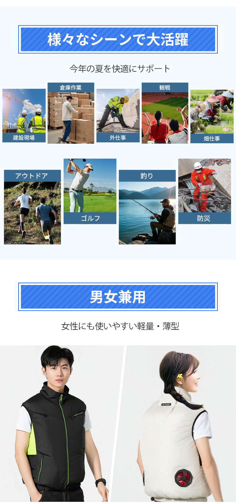 空調ベスト フルセット 空調ウェア 長袖 空調作業服 長袖空調 作業 服 20000mAhバッテリー モバイルバッテリー付き ファンベスト 空調扇風服 3段階強風 36h連続送風 エアコン服 UVカット UPF 50+ 建設作業 アウトドア 父の日