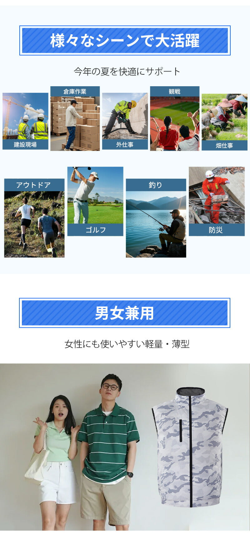 空調ベスト フルセット 空調ウェア 長袖 空調作業服 長袖空調 作業 服 20000mAhバッテリー モバイルバッテリー付き ファンベスト 空調扇風服 3段階強風 36h連続送風 エアコン服 UVカット UPF 50+ 建設作業 アウトドア 父の日