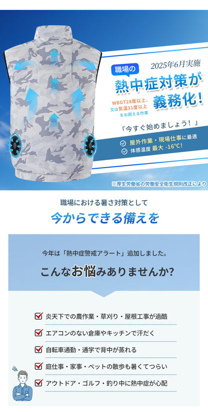 空調ベスト フルセット 空調ウェア 長袖 空調作業服 長袖空調 作業 服 20000mAhバッテリー モバイルバッテリー付き ファンベスト 空調扇風服 3段階強風 36h連続送風 エアコン服 UVカット UPF 50+ 建設作業 アウトドア 父の日