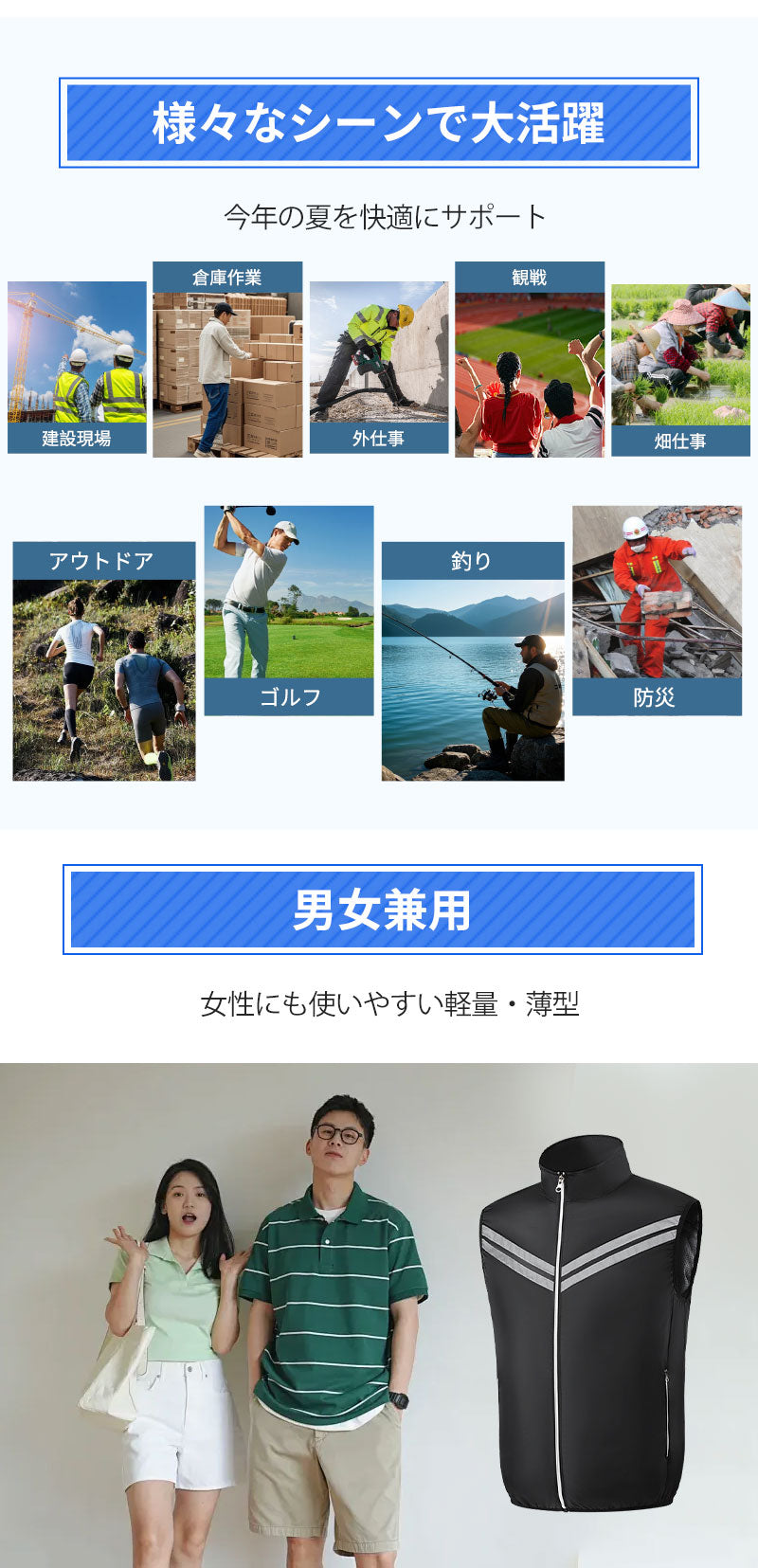 空調ベスト フルセット 空調ウェア 長袖 空調作業服 長袖空調 作業 服 20000mAhバッテリー モバイルバッテリー付き ファンベスト 空調扇風服 3段階強風 36h連続送風 エアコン服 UVカット UPF 50+ 建設作業 アウトドア 父の日