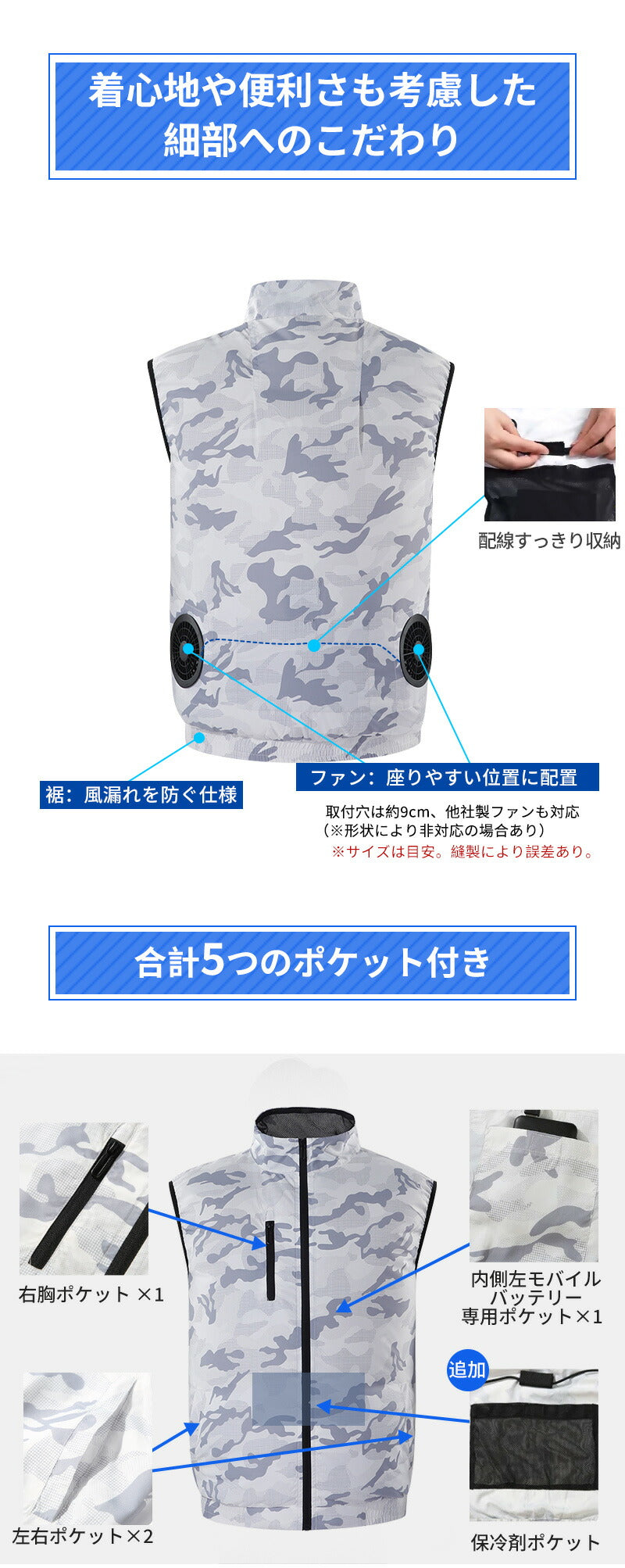 空調ベスト フルセット 空調ウェア 長袖 空調作業服 長袖空調 作業 服 20000mAhバッテリー モバイルバッテリー付き ファンベスト 空調扇風服 3段階強風 36h連続送風 エアコン服 UVカット UPF 50+ 建設作業 アウトドア 父の日