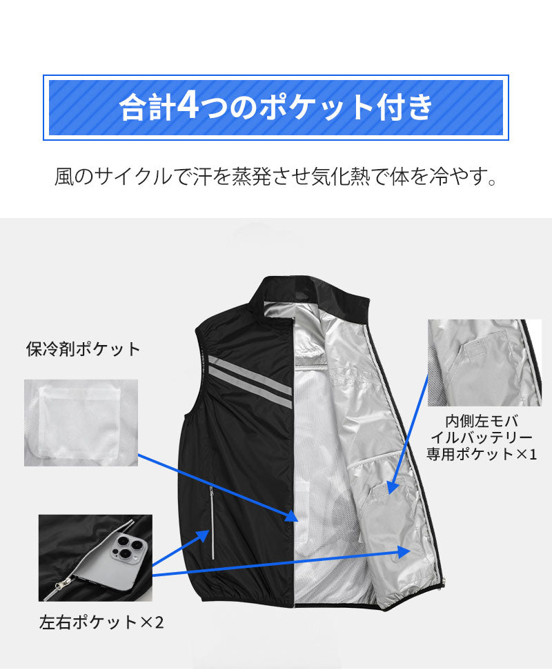 空調ベスト フルセット 空調ウェア 長袖 空調作業服 長袖空調 作業 服 20000mAhバッテリー モバイルバッテリー付き ファンベスト 空調扇風服 3段階強風 36h連続送風 エアコン服 UVカット UPF 50+ 建設作業 アウトドア 父の日