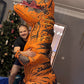 ティラノサウルス レース 顔出し コスプレ 恐竜着ぐるみ  恐竜コスプレ T-REX ハロウィン  怪獣 イベント エアコス インフレータブルスーツ 膨張式  試合 盛り上がる パーティー クリスマス 新年 誕生日 お祝い 卒業 大人用 子供用 膨らむ