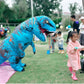 ティラノサウルス レース 顔出し コスプレ 恐竜着ぐるみ  恐竜コスプレ T-REX ハロウィン  怪獣 イベント エアコス インフレータブルスーツ 膨張式  試合 盛り上がる パーティー クリスマス 新年 誕生日 お祝い 卒業 大人用 子供用 膨らむ