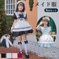 仮装 メイド ハロウィン衣装 子供 メイド服 6点セット ゴスロリ キッズ セット コスプレ レディース ハロウィン ロリータ 親子 子供用 女の子 ハロウィンコスプレ コスチューム 可愛い お姫様 大人 かわいい ハロウィーン  イベント