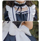 仮装 メイド ハロウィン衣装 子供 メイド服 6点セット ゴスロリ キッズ セット コスプレ レディース ハロウィン ロリータ 親子 子供用 女の子 ハロウィンコスプレ コスチューム 可愛い お姫様 大人 かわいい ハロウィーン  イベント