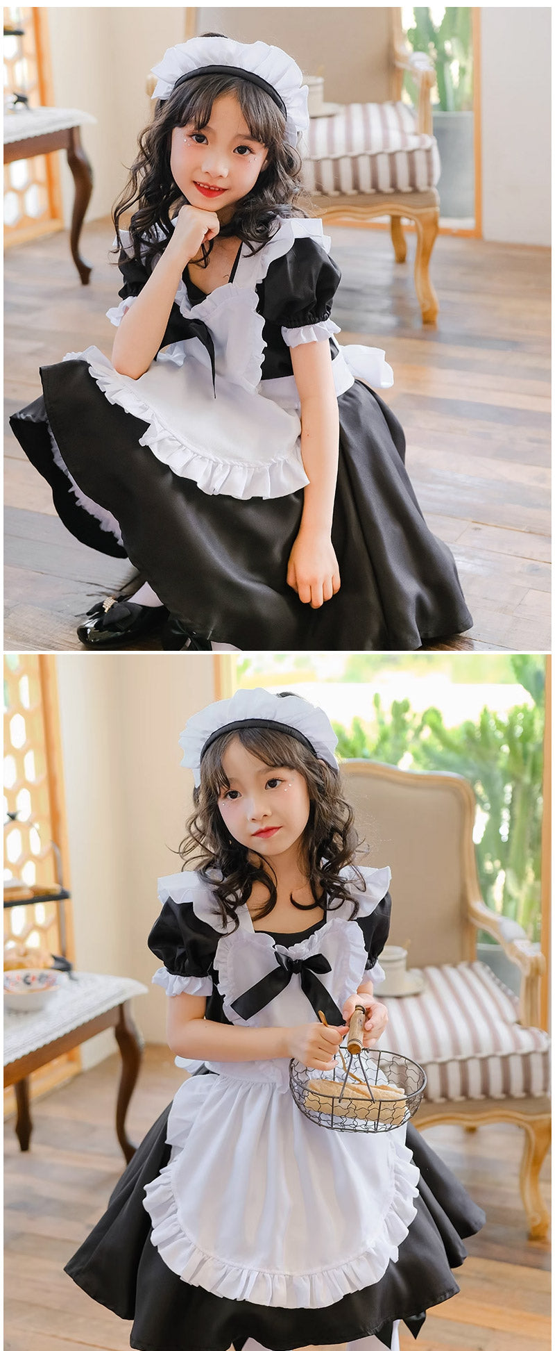 メイド服 子供 コスプレ 3点セット レディース ハロウィン メイド ロリータ 親子 お揃い 女の子 ハロウィンコスプレ キッズ ワンピース コスチューム 可愛い お姫様 大人 仮装 コスプレ衣装 かわいい ハロウィーン パーティー イベント
