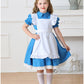 メイド服 子供 コスプレ 4点セット レディース ハロウィン メイド ロリータ 女の子 ハロウィンコスプレ キッズ ワンピース コスチューム 可愛い お姫様 大人 仮装 コスプレ衣装 かわいい ハロウィーン パーティー イベント 演出服
