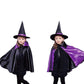 ハロウィン マント コスプレ 大人用 子供用 キッズ メンズ レディース 魔女 魔法使い レッド 赤 パープル ブラック 黒 マジシャン パーティ ハロウィン衣装 学際 学芸会 手品 仮装 宴会 衣装 コスチューム 発表会 お遊戯会 幼稚園 小学校