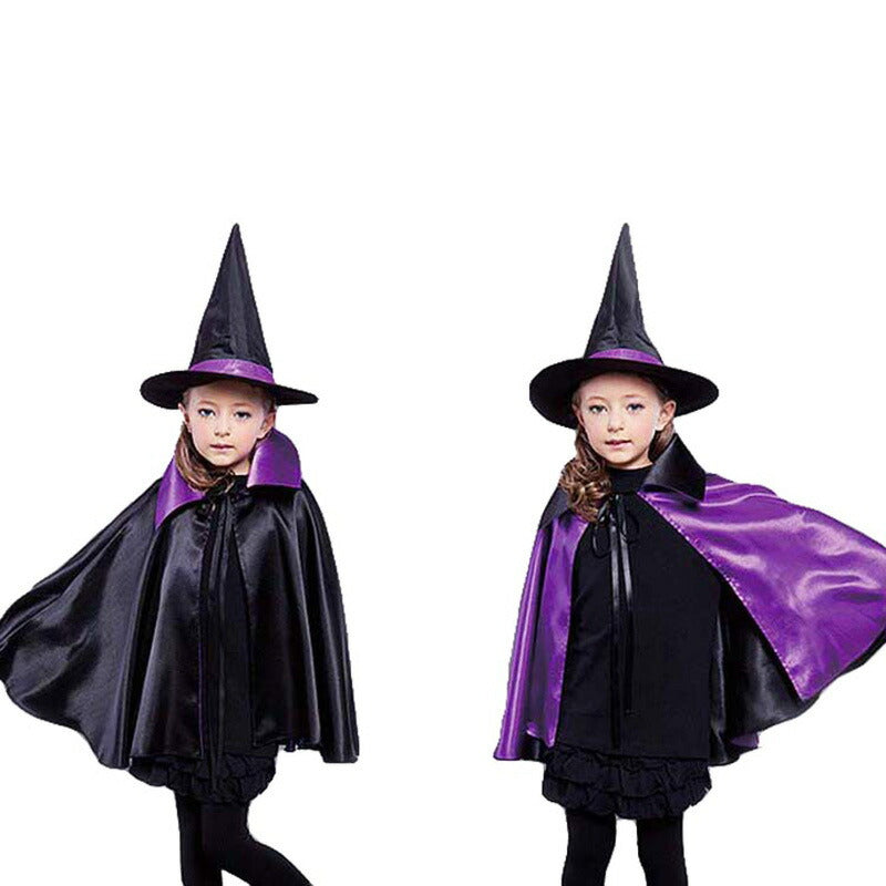 ハロウィン マント コスプレ 大人用 子供用 キッズ メンズ レディース 魔女 魔法使い レッド 赤 パープル ブラック 黒 マジシャン パーティ ハロウィン衣装 学際 学芸会 手品 仮装 宴会 衣装 コスチューム 発表会 お遊戯会 幼稚園 小学校
