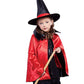 ハロウィン マント コスプレ 大人用 子供用 キッズ メンズ レディース 魔女 魔法使い レッド 赤 パープル ブラック 黒 マジシャン パーティ ハロウィン衣装 学際 学芸会 手品 仮装 宴会 衣装 コスチューム 発表会 お遊戯会 幼稚園 小学校