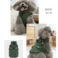 ドッグウェア 犬服 ジャケット コート 綿服 防寒コート 冬 秋 ファ 犬の服 ボア 犬服 ダウン コート 綿服 アウター 洋服 いぬ 小型犬 中型犬 メス オス 冬用 冬服 袖なし 着せやすい ベスト ハーネス付き 防寒 可愛い