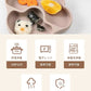 離乳食 食器 ひっくり返らない シリコン 赤ちゃん ベビー食器 シリコンプレート 仕切り ベビー ニャンニャンプレート 吸盤付き ワンプレート 離乳食食器 ネコ プレミアム 子供用 猫ちゃん 離乳食プレート ニャンニャン 猫の爪