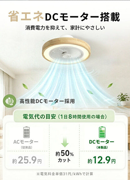 シーリングファンライト LED シーリングファン 正逆回転 DCモーター 自動スイング シーリングライト 扇風機付き 天井ライト 照明器具 8畳 10畳 12畳 調光調色 6段階 風量調節 リモコン付き アプリ対応 タイマー機能 空気循環 静音 省エネ 節電 薄型 おしゃれ