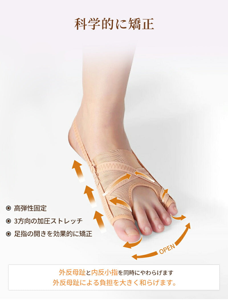 外反母趾 足指セパレーター サポーター フットケア 内反小趾 指 小指 矯正 足指サポーター 外反母趾サポーター 親足 アーチ 寝指 浮き指 左足 右足 足の痛み 五段階調整 内反小趾サポーター 広げる 靴下 浮指 足指 セパレーター 左右セット 衝撃 吸収 保護 サポーター補正