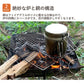 焚き火台 コンパクト バーベキューコンロ 折りたたみ式 ミニ 焚き火グリル 軽量 ファイアグリル 小型 bbqコンロ ステンレス製 アウトドア グリル 網 キャンプ用品 ファミリーキャンプ ファミリー コンロ