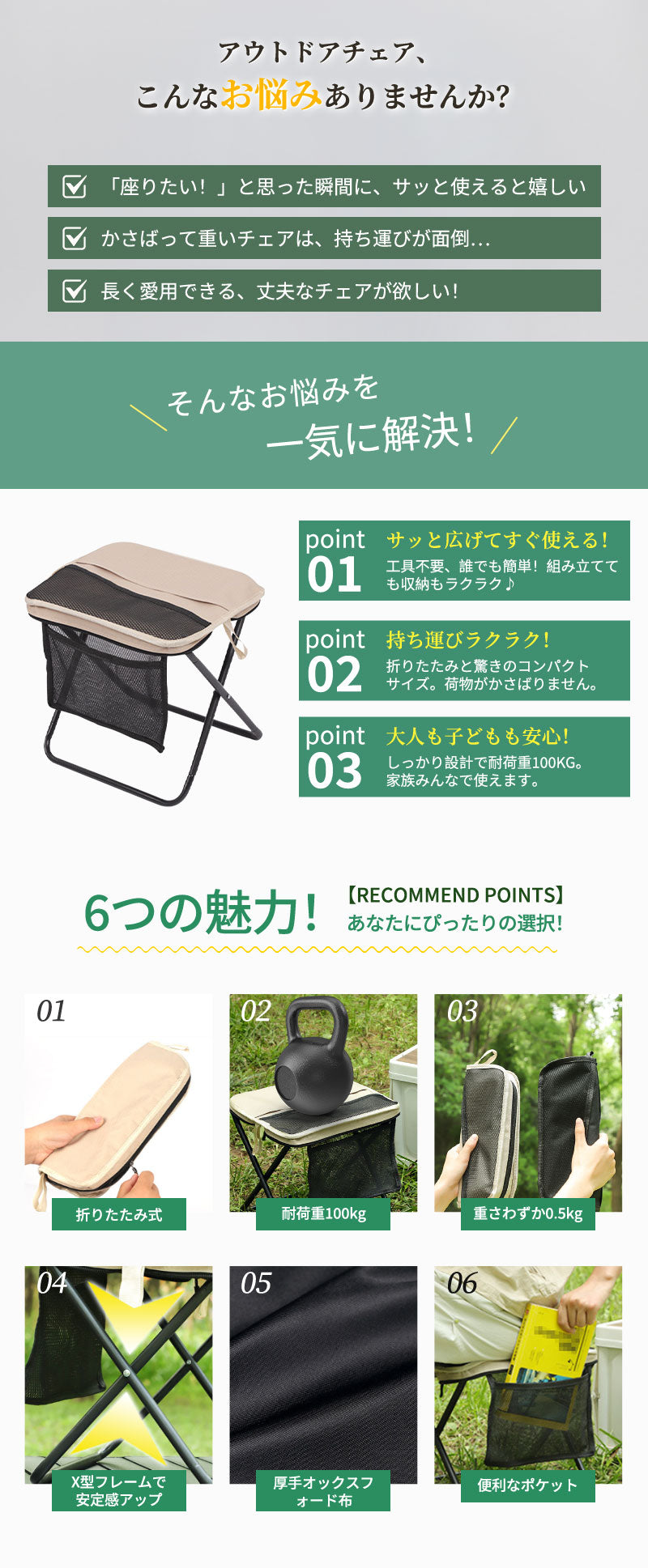 折りたたみ椅子 軽量 持ち運び アウトドアチェア コンパクト キャンプ椅子 瞬間収納 折り畳み椅子 釣り 撮影 焚き火 花火大会 BBQ 登山 運動会 野外 キャンプ イス 持ち歩ける 携帯用椅子 簡単収納 キャンプ椅子 コンパクト 工具不要
