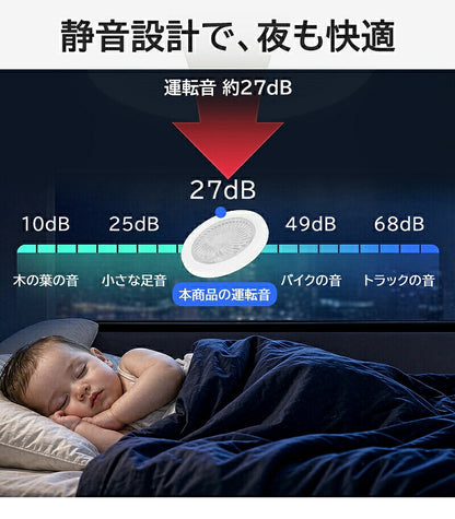 シーリングファンライト LED ファン付き照明 E26 シーリングライト 扇風機 調光調色 大風量 静音 風量調整 角度調整 首振り おしゃれ 天井照明 照明器具 ファンライト リモコン付き 軽量 小型 薄型 省エネ 節電 換気 常夜灯モード トイレ 脱衣所 洗面所 寝室 夏