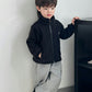 洗える 子供服 ジャケット キッズ アウトドア ベビー アウター ボアジャケット 男の子 女の子 キッズ チップス ブルゾン フリース トップス 裏ボア フードなし あったか 柔らかい 防寒 かわいい 春 秋 冬