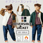 洗える 子供服 ジャケット リバーシブル キッズ アウトドア ベビー アウター 両面着用 ボアジャケット 男の子 女の子 キッズ チップス ブルゾン フリース トップス 裏ボア フードなし あったか 柔らかい 防寒 かわいい 春 秋 冬