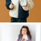 洗える 子供服 ジャケット リバーシブル キッズ アウトドア ベビー アウター 両面着用 ボアジャケット 男の子 女の子 キッズ チップス ブルゾン フリース トップス 裏ボア フードなし あったか 柔らかい 防寒 かわいい 春 秋 冬
