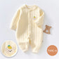 ロンパース ベビー カバーオール 新生児 赤ちゃん キッズ 女の子 男の子 長袖 前開き フロントボタン 秋冬 防寒 あたたかい ルームウェア 部屋着 パジャマ お昼寝 下着 可愛い おしゃれ カバーオールベビー ロンパース前開き