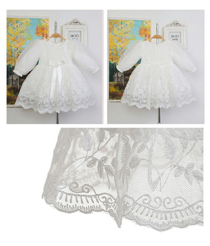 セレモニードレス ロンパース 帽子セット 新生児 ベビー服 ワンピース ベビー用品 ナチュラル系 退院 女の子 赤ちゃん ロンパース お宮参り ベビードレス 花柄ドレス 女の子 レース 出産祝い ベビー ドレス フォーマル 白 退院着 結婚式 プレゼント ギフト